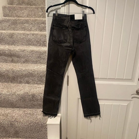 EB Denim Unraveled Two Jean in Grade School Split Hem - Picture 12 of 14